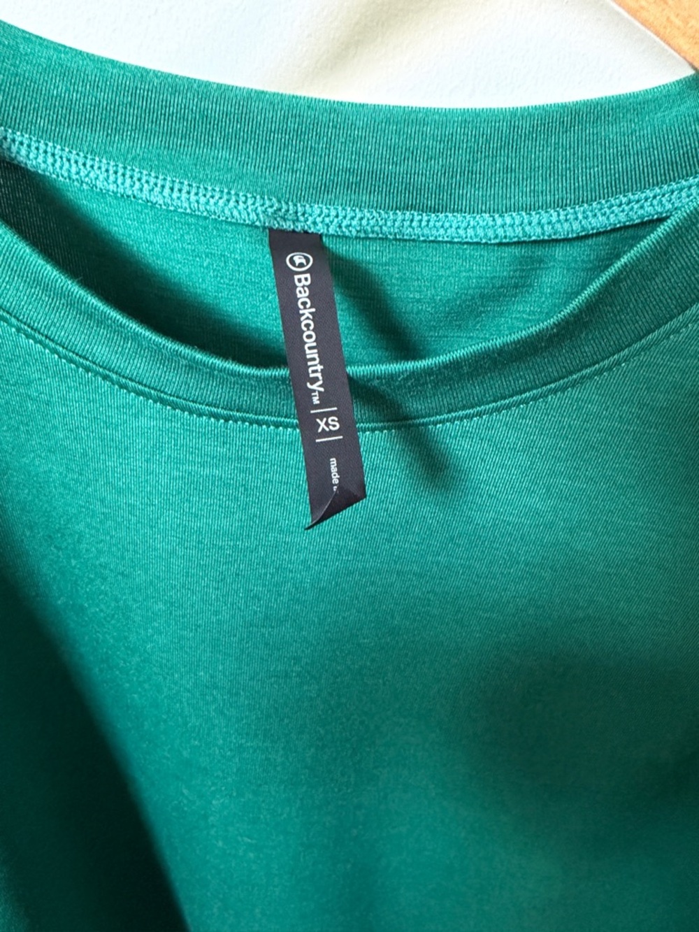 Backcountry Essential Muscle Tank in Evergreen Heather - Picture 3 of 3